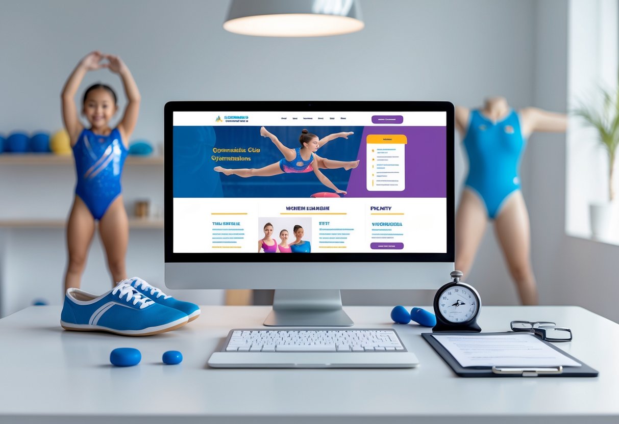 Guide til hjemmeside for en gymnastikforening